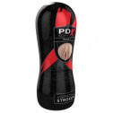 Мастурбатор з вібрацією Pipedream pdx elite vibrating stroker Pussy