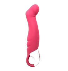 Мощный вибратор Satisfyer Vibes Petting Hippo с гибким стволом, литой силикон, 12 режимов работы