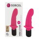 Вібратор Dorcel Mini Lover Magenta з обмежувачем, для точки G і масажу простати