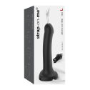 Фалоімітатор, що кінчає Strap-On-Me Dildo Cum Black, діаметр 3,6 см, силікон, насадка для страпону