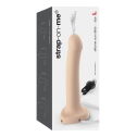 Кончающий фаллоимитатор Strap-On-Me Dildo Cum Flesh, диаметр 3,6см, силикон, насадка для страпона