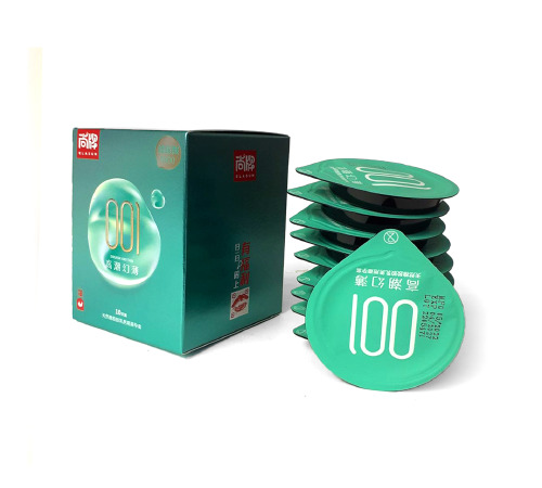 Тонкі презервативи Elasun зі збільшеною кількістю мастила