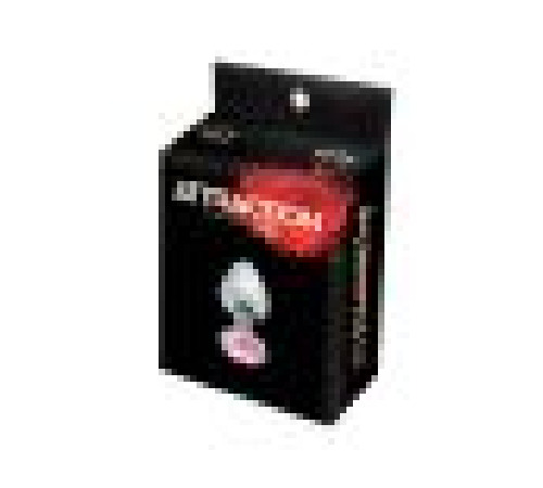 Металлическая анальная пробка с розовым кристаллом MAI Attraction Toys №72, длина 5см, диаметр 2,5см