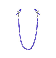 Зажимы для сосков с цепочкой Feral Feelings - Nipple clamps Classic, фиолетовый