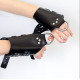 Манжети для підвісу за руки Kinky Hand Cuffs For Suspension з натуральної шкіри, колір чорний