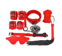 Набір для БДСМ 7в1 LY1003 Red