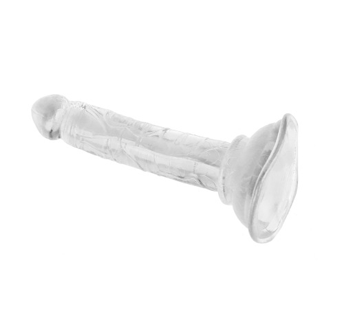 Гелевий міні фалоімітатор на присосці Mini Fallos, Прозорий