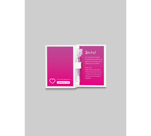 Пробник парфумів з феромонами Obsessive Perfume Spicy - sample (1 мл)