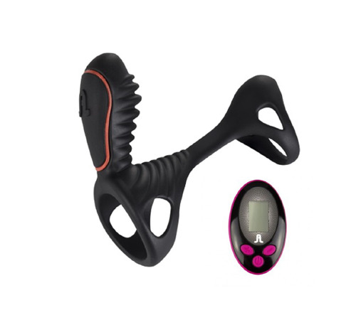 Ерекційне кільце Gladiator з пультом LRS