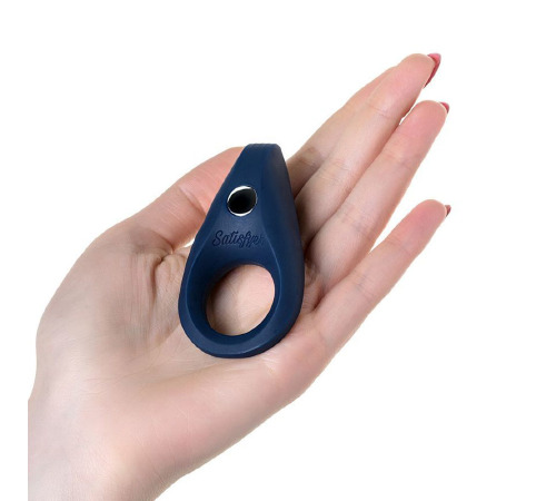Ерекційне віброкільце Satisfyer Rocket Ring з подовженим стимулятором клітора, перезаряджуване