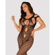 Бодистокинг Obsessive Bodystocking G322 S/M/L, фантасмагорически-силуэтный крой