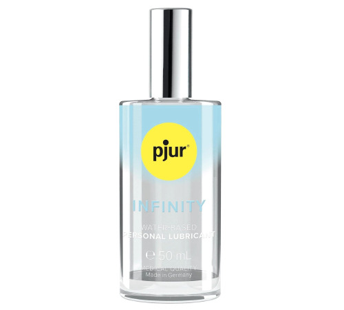 Преміальна змазка на водній основі pjur INFINITY water-based (50 мл) без запашників та консервантів