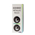 Шарики вагинальные DOMINO METALLIC BALLS, CHROME BLACK