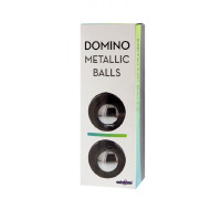 Кульки вагінальні DOMINO METALLIC BALLS, CHROME BLACK