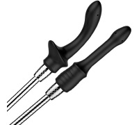 Набор анальных насадок для душа Nexus BEGINNER Shower Douche Duo Kit – Black, 2 шт.