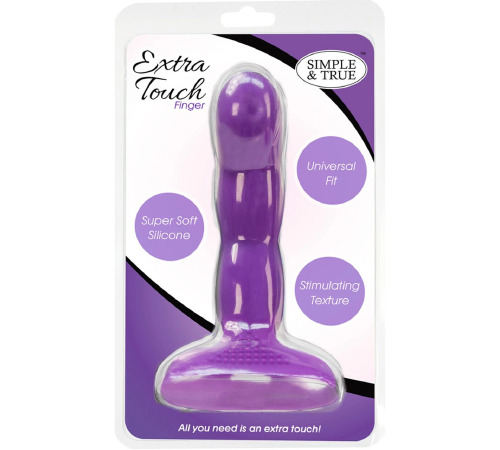 Насадка на палец Simple&True Extra Touch Finger Dong Purple 