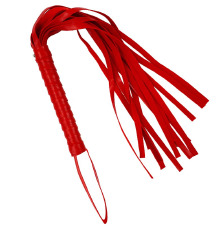 Плеть BDSM NeDlyaskuki, Эко кожа красная 