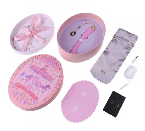 Вібратор для точки G з підключенням до телефону ZALO Momoko Berry Violet