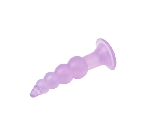 Анальна пробка ялинка Hi-Rubber Purple Chisa