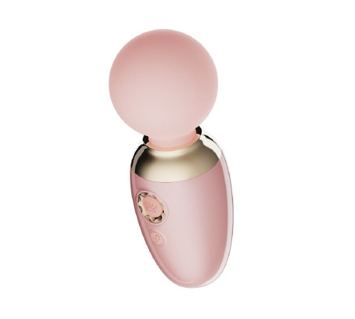 Смарт-вибромассажер Zalo – AVA Sakura Pink, 8 режимов, подогрев, очень мощный и компактный