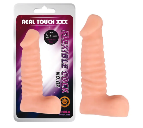 Фалоімітатор з хребтом Chisa - Flexible Cock No.02 Dild