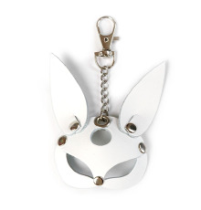 Брелок на карабине для ключей Art of Sex Bunny, Белый