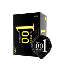 Ультратонкие презервтивы ZER OLO NE Gyaluronic 001 с гиалуроновой смазкой, 10 шт