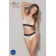 Трусики с широкой резинкой и кружевом Passion PS001 PANTIES ecru, size S
