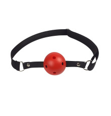 Кляп с пластиковым шаром на резинке