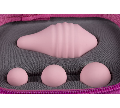 Тренажер Кегеля Femintimate Pelvix Concept с набором грузов, анатомически правильный