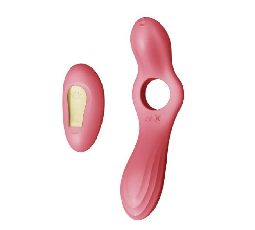 Смарт-вібратор для пар Zalo Jessica Set з керуванням з телефону та пультом PINK