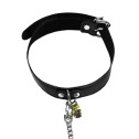 Ошейник с колокольчиками и поводком-цепочкой