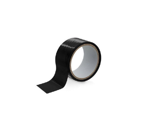 Скотч для бондажа Fetish Tentation Black (15м), не липнет к коже и волоскам, только сам к себе