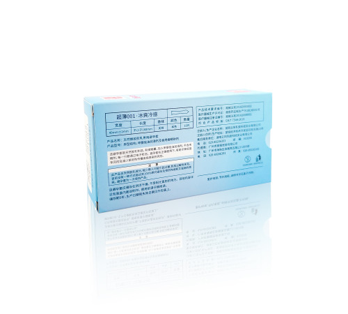 Ультратонкие презервативы Elasun 001 с охлаждающим єффектом и увеличенным количеством смазки