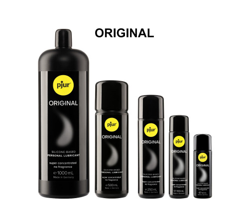Универсальный лубрикант на силиконовой основе pjur Original 500 мл, 2 в 1, для секса и массажа