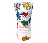 Мастурбатор Tenga Keith Haring Soft Case Cup (м’яка подушечка) стисний