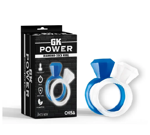 Набор колец эрекционных Diamond Cock Ring Chisa