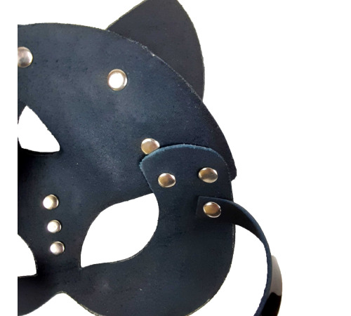 Маска кошка БДСМ натуральная кожа