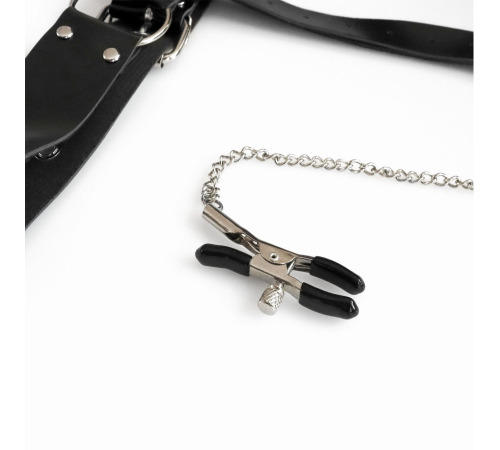 Бондажний набір із металевим анальним гаком №4 Art of Sex Beatrice Bondage set with anal hook №4