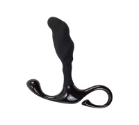 Самый недорогой массажер простаты Alive Nero для новичков, силикон и пластик, отлично для старта