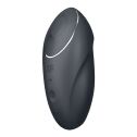 Вибростимулятор-пульсатор Satisfyer Tap & Climax 1 Grey, эффект постукивания пальцем, 2 мотора