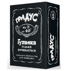 Застольная игра для компании «Градус» (UA)
