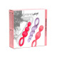 Набір анальних іграшок Satisfyer Plugs (set of 3) - Booty Call, макс. діаметр 3 см