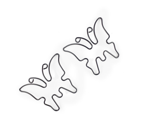 Украшение для сосков Бабочки Черный