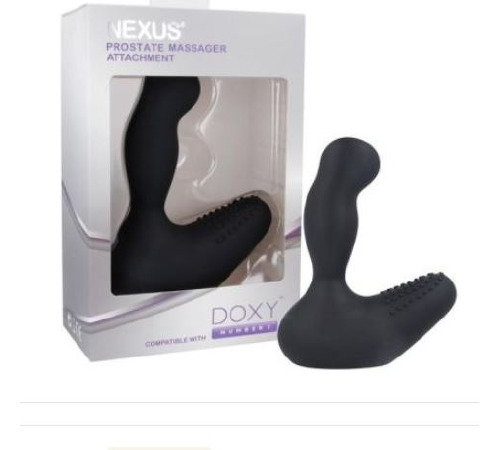 Насадка для вибромассажера Doxy Number 3 - Nexus Prostate Massager в виде массажера простаты