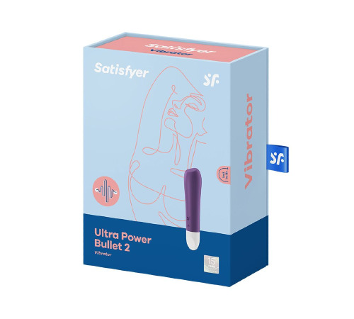 Вибропуля перезаряжаемая Satisfyer Ultra Power Bullet 2 Violet