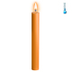Свічка БДСМ Тонка Помаранчева висота 16 см