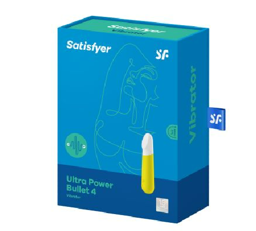 Вибропуля перезаряжаемая Satisfyer Ultra Power Bullet 4 Yellow