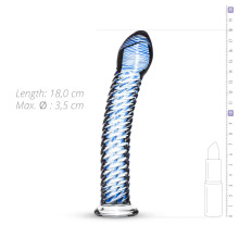 Стеклянный дилдо Gildo Glass Dildo No. 5