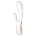 Смарт-вибратор кролик Satisfyer Mono Flex White, 2 мотора, управление через интернет